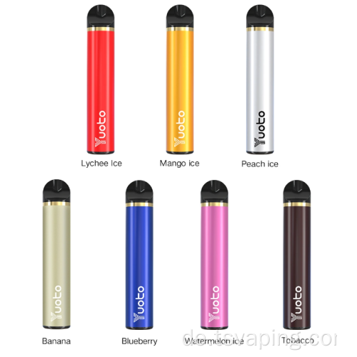 Großhandel hochwertiger Vape Pod Yuoto 1500 Puffs